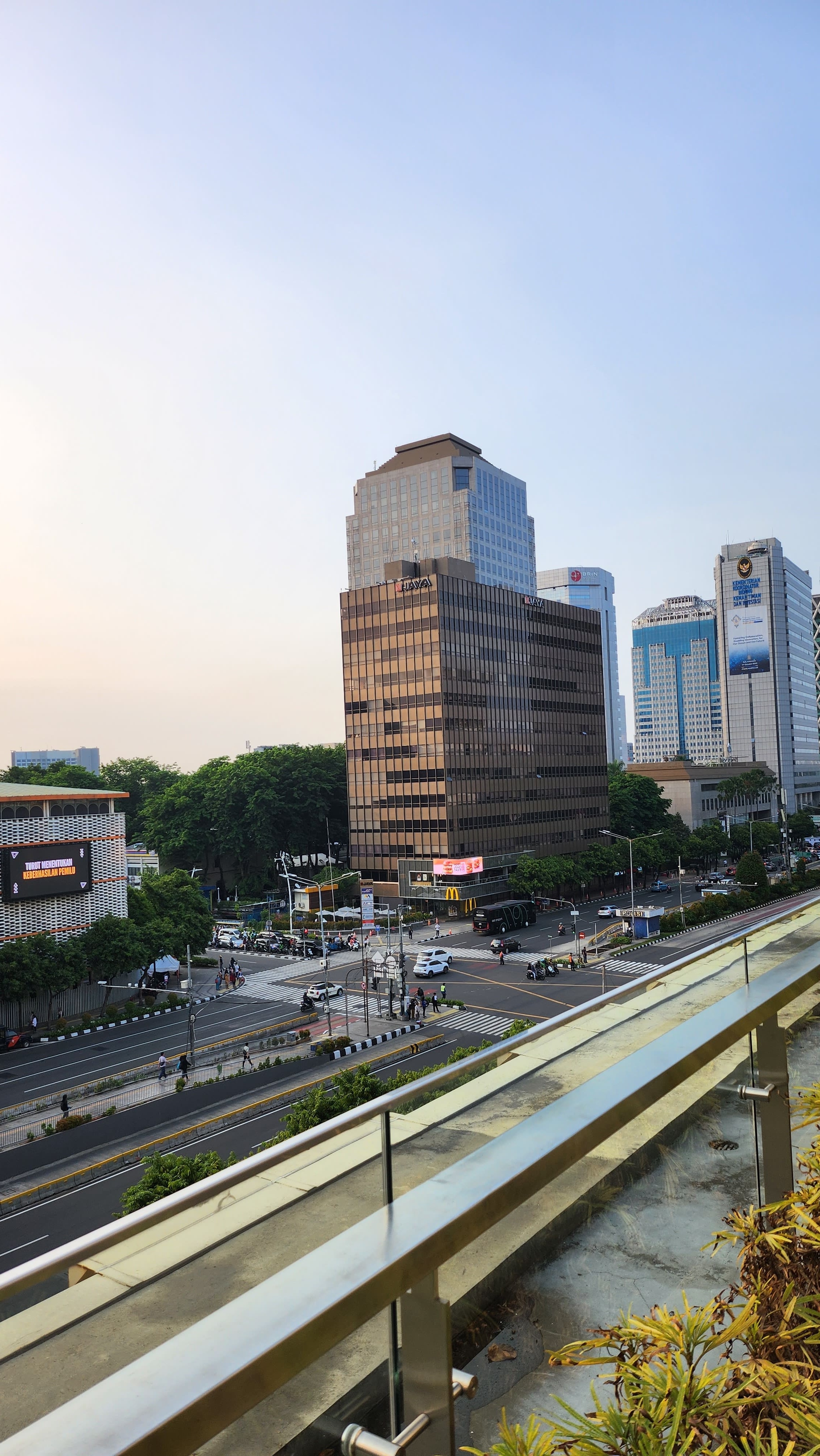 View to Jakarta from Sarinah